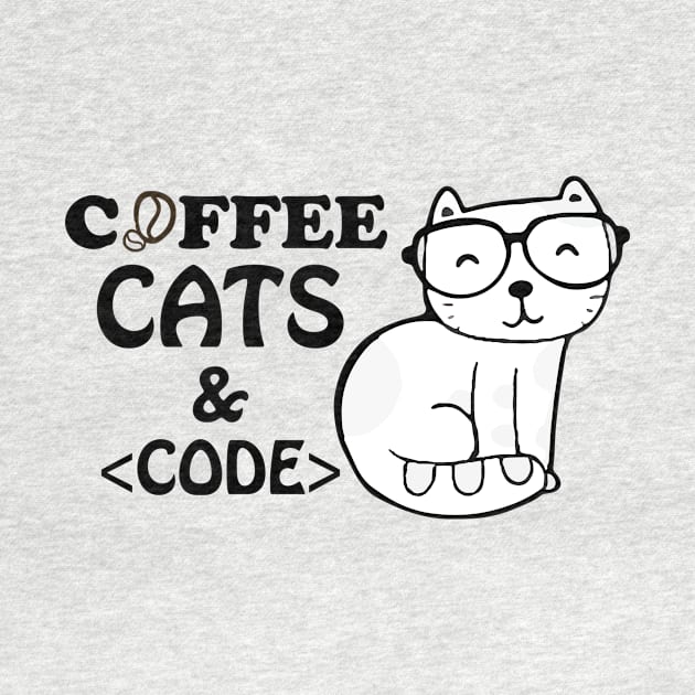 Coffee cats and code by Dog Lovers Store